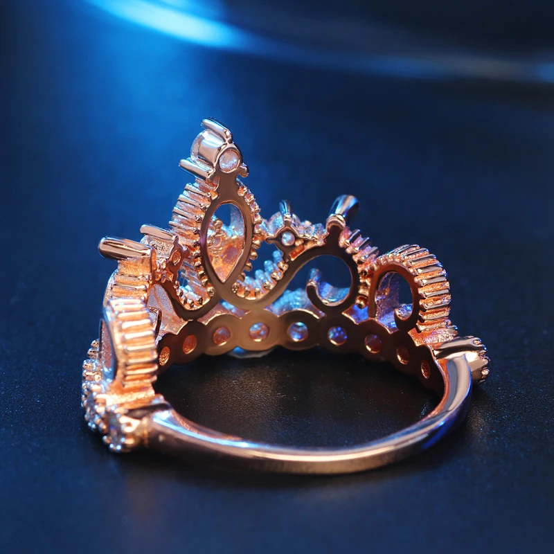 Fashion Crown Wedding Ring Saudi Arabia Gold Wedding Ring Price New ...