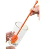Hot selling cute silicone cleaning bottle brush N