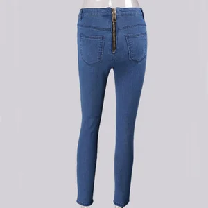 Women Chic Push Up Fitness Jeans Female Special Back Zipper Vintage Jeans Pants Women Chic Push Up Fitness Jeans Female Special Back Zipper Vintage Jeans Pants