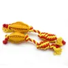 Dog Chew Toy Rope 2 in 1 Dental Chews Dog Toys Rubber Dog Treat Ball
