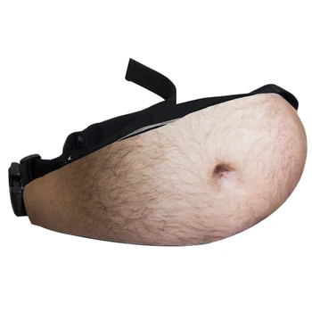 Hot Funny Pop Dad Bod Money Belt Bag Men Travel Bags Flesh Hot Funny Pop Dad Bod Money Belt Bag Men Travel Bags Flesh Color