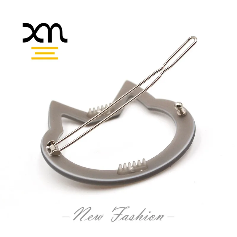 Wholesale Cat Shape Animal Fancy Hair Pins For Girl Bobby Pin Women