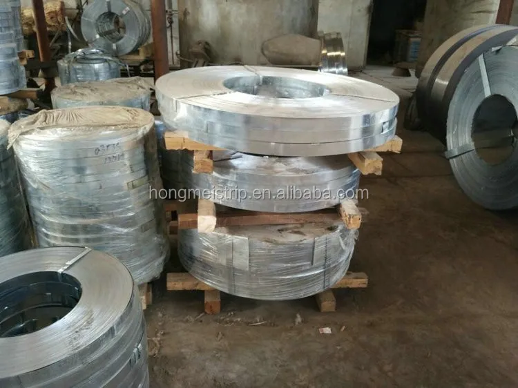 High Tensile Waxed blue black galvanized packing steel strapping manufacturers