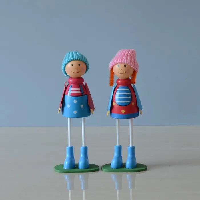 2016 Wholesale Baby Wood Small Craft Doll,Fashion Kids Wood Small Craft