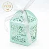 Love Vines Style Laser Cut High Quality Pink Favor Box Artistic Gift Favor Box