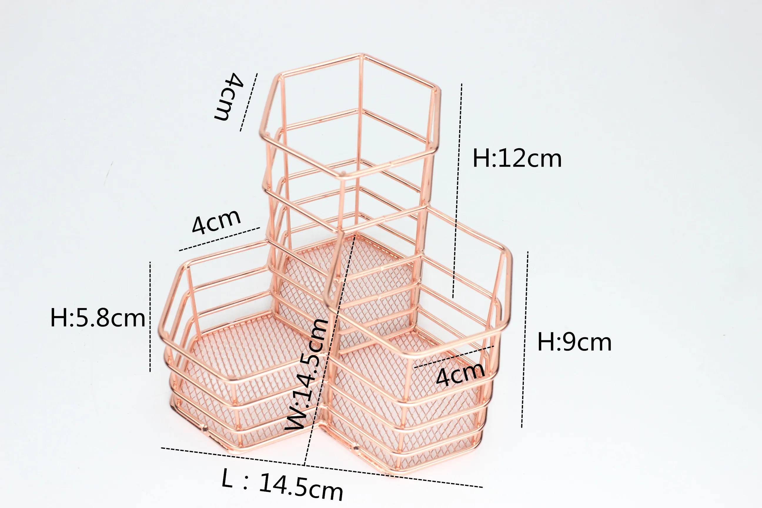 wire mesh pencil holder