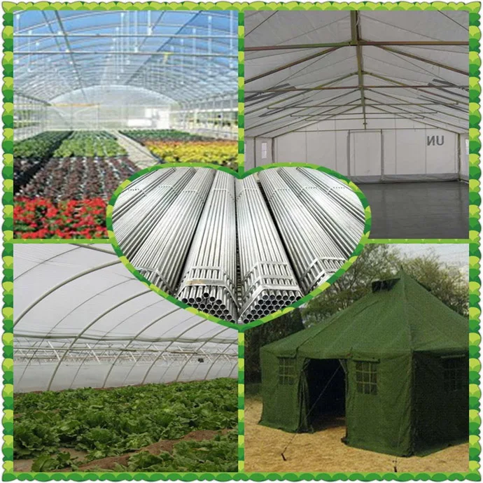 Galvanized Pipe For Greenhouse/arch Pipes Greenhouse Buy Arch Pipes