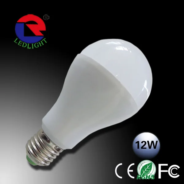 Energy saving led light bulb 12w , a19 a60 led bulbs 12w with battery