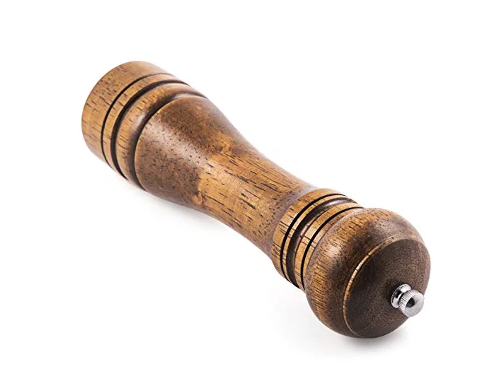 Wholesale Handmade Manual Wood Spice Salt Shaker Premium Wooden Salt/Pepper Grinder&Wooden Pepper Mill