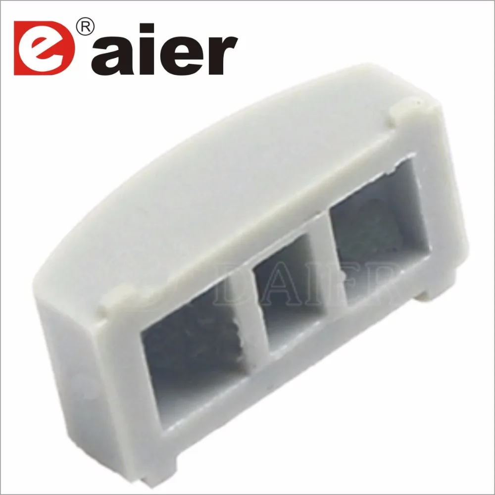 KFC 6Pin 2P2T Latch Push Electronic Switch 8.5x8.5 Square Plastic Design