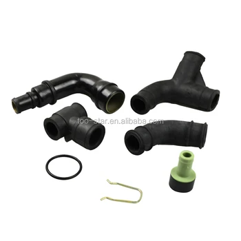 Set Engine Crankcase Breather Vent Hose For Vw Passat 01-02 Audi A4 1 8t Awt Awm - Buy Motorcycle Breather Vent Hose Set,Breather Vent Hose For Vw