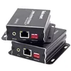 TESmart 2019 Newest Product IP Network Cat5e HDMI USB Extender with IR HDMI Ethernet KVM Extender up to 120m