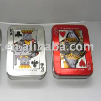 tin card box