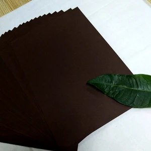 coffee color uncoated paper