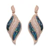 Vantage Jewelry Unique and Hot Fashion Earring Blue MOP Vintage Earings for Women