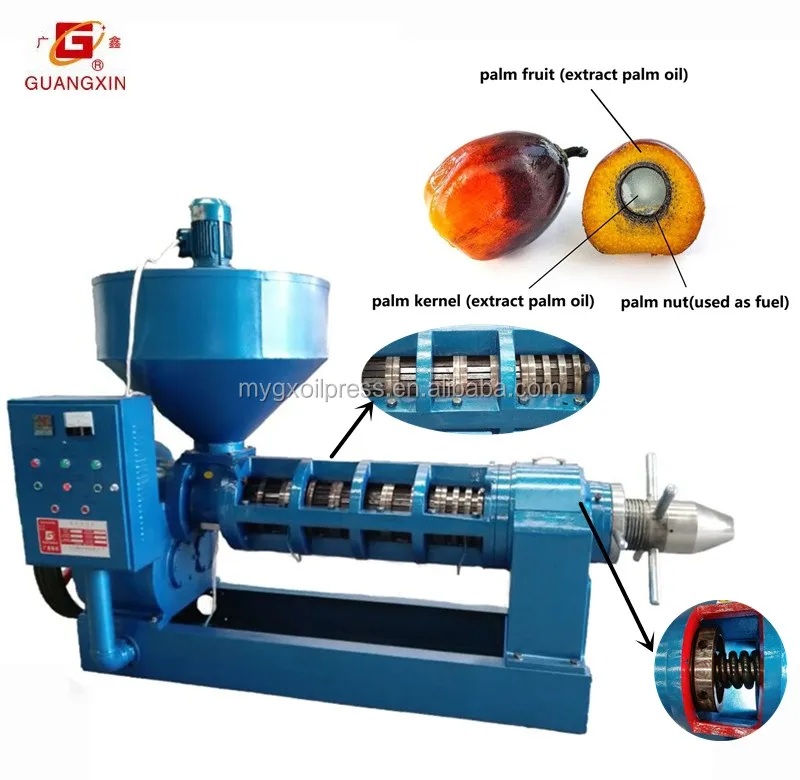 Factory Price Palm Oil Processing Machine In Nigeria Screw Press Palm
