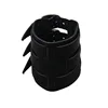 European Leather Cuffs Wholesale Super Wide Strap Punk Rocker Leather Bracelet for men
