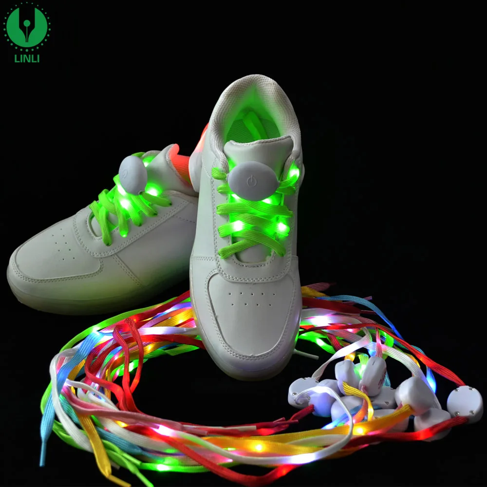 Nylon Neon Led Shoelaces,Flashing Shoelaces,Light Up Shoelaces Buy