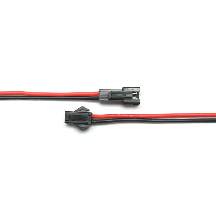 Auto Wire Harness 2.54mm Jst/sm2 Pin Female To Male
