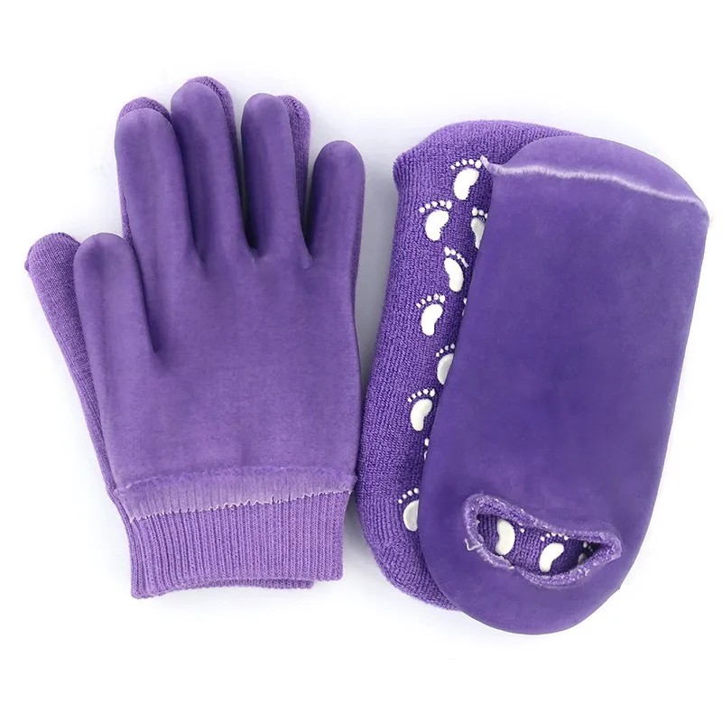 spa moisture gel sock and glove