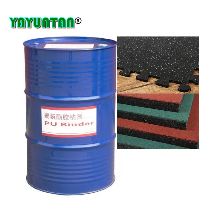 Elastic Aliphatic Binder Pu Polyurethane Adhesive Resin For Sbr/epdm