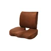 Memory foam lumbar cushion for lower back pain
