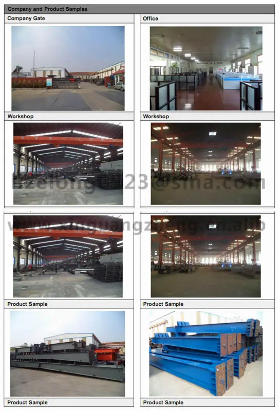 China portal frame steel structure