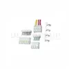 Nyloon micro usb male pcb connector wire harness white male PCB connector