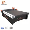 oscillating knife leather automatic cutting, plotter machine with vacuum pump for making shoes