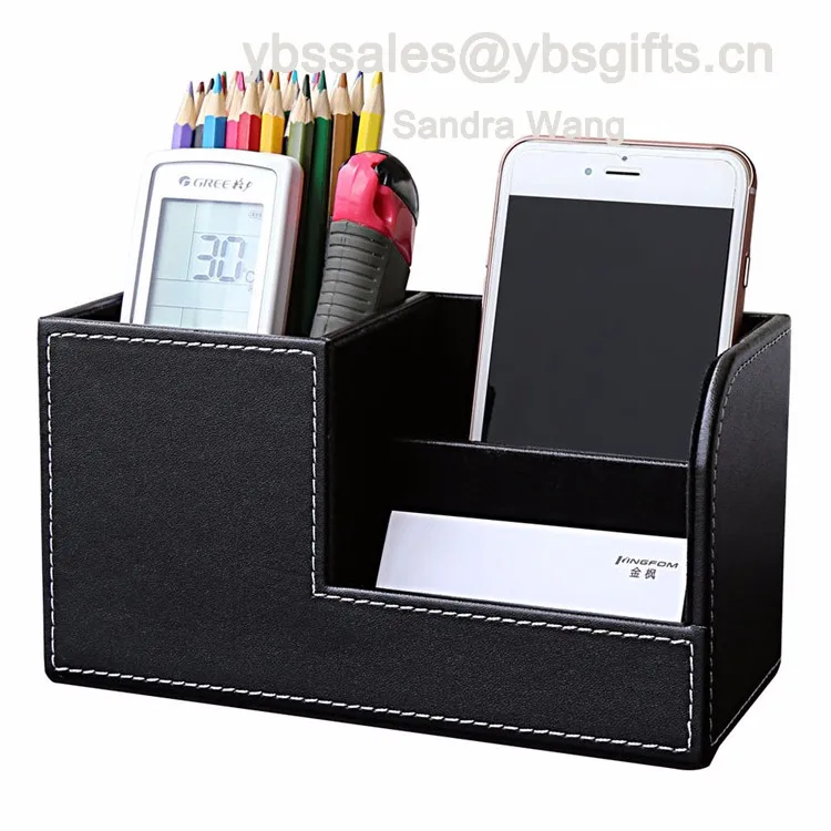 Handmade Desktop Decorative Desk Fancy Custom Leather Pen Holder - Buy ...