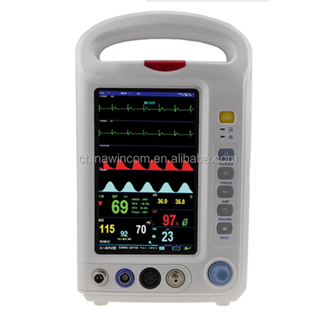 Multi-Parameter Large Screen Patient Monitor for Hospital