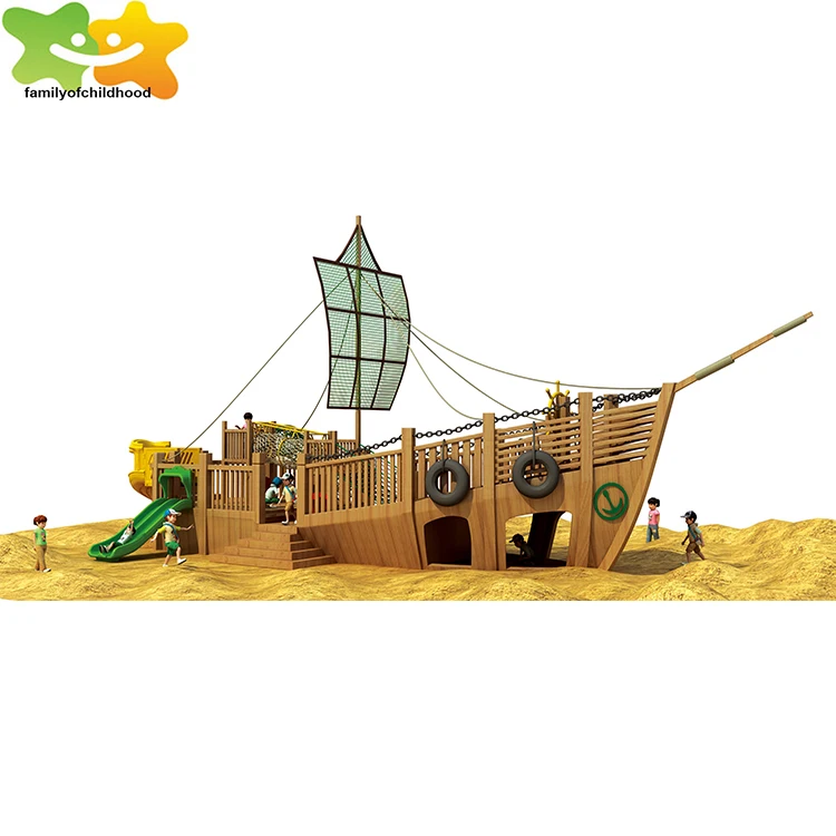pirate ship backyard playset