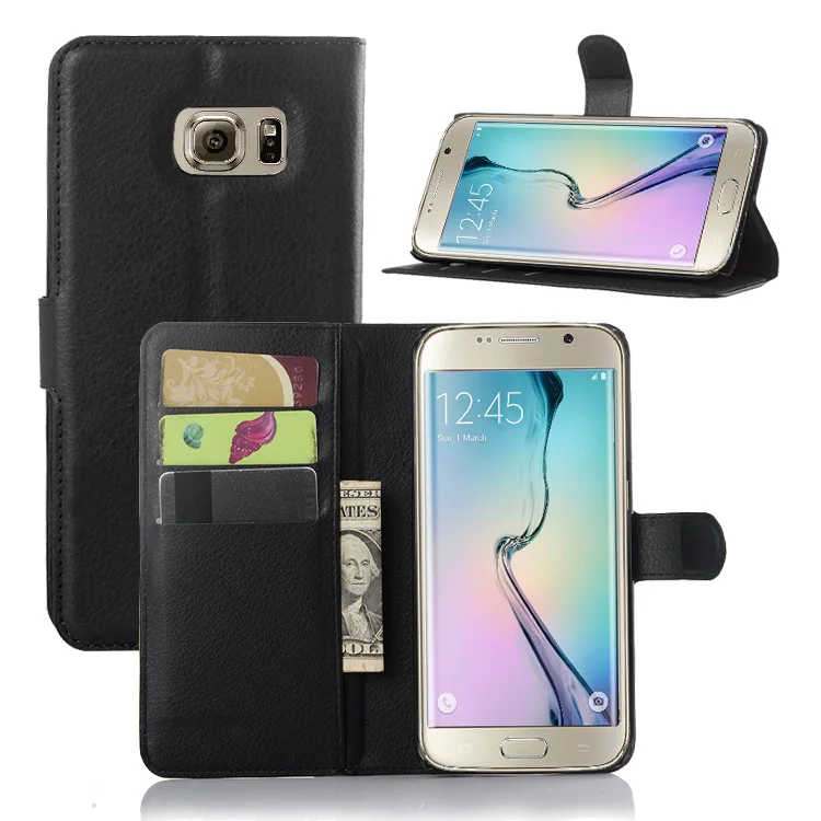 For Samsung Galaxy S6 Edge Plus Phone Case Holder Other Mobile Phone Accessories Pu Leather Silicone Case Para Phone Bag - Buy Carcasas Phone Case Covers Mobile Accessories Cases For