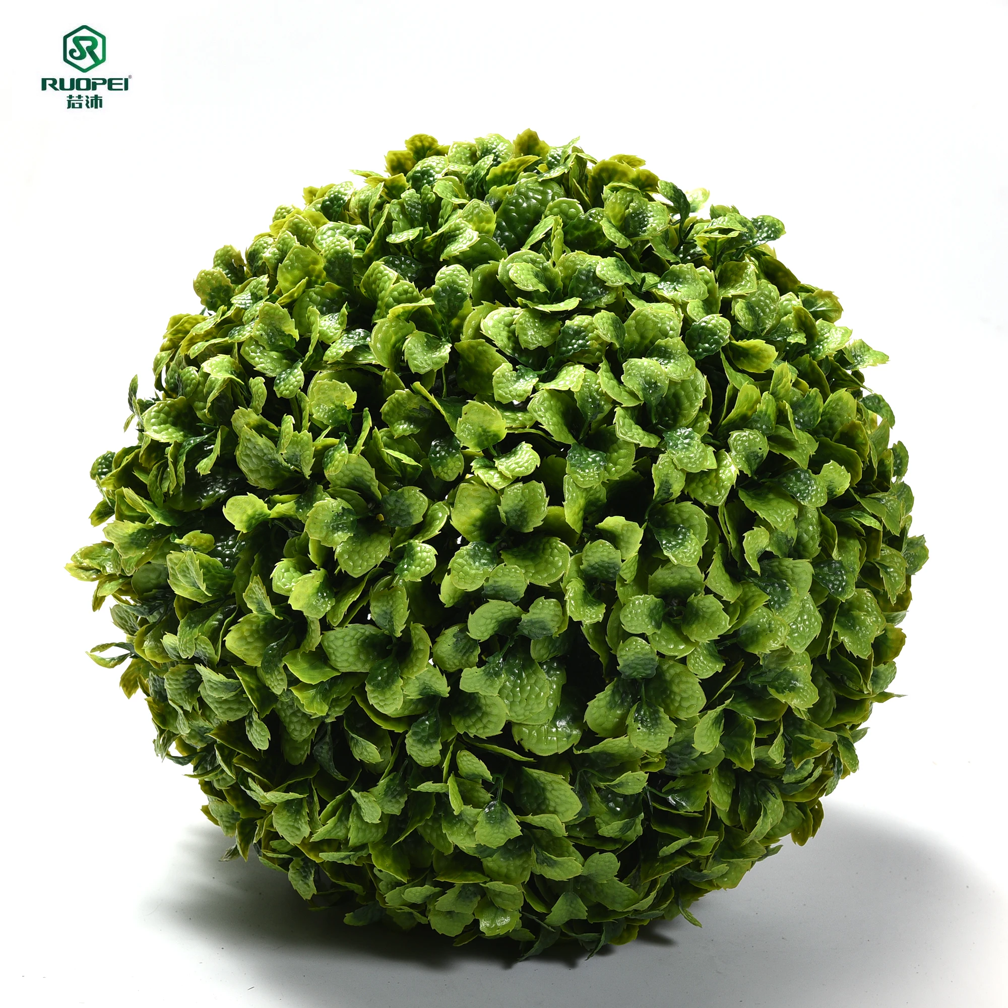 Hanging Artificial Green Grass Plant Ball Topiary Tree Faux Boxwood Ball Home Outdoor Wedding
