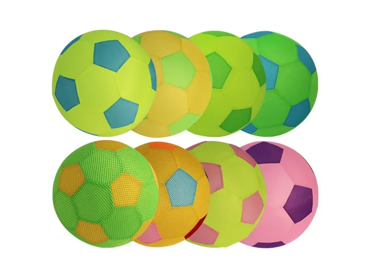 Vente 30 Plastique Ballons De Football 8" PLAT Emballé UN-inflated 