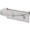 2019 Hot Sale Strong Acrylic Floating Shelf Small Suction Cup Window Shelf Fashion Clear Plant Stand Hot Sale