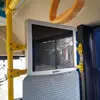 WiFi/Ethernet 21.5" BUS LCD screen monitor with Vehicle Advertising remote management System