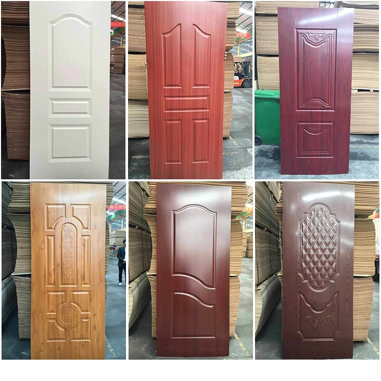 Sound Proof pvc coated wooden door melamine interior door