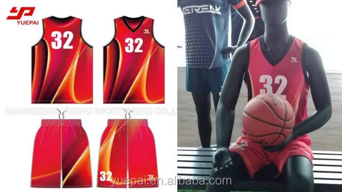 Basketball uniforms.