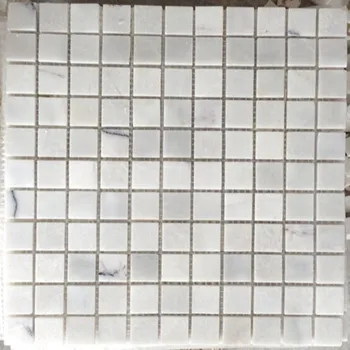 Lowes white marble tile