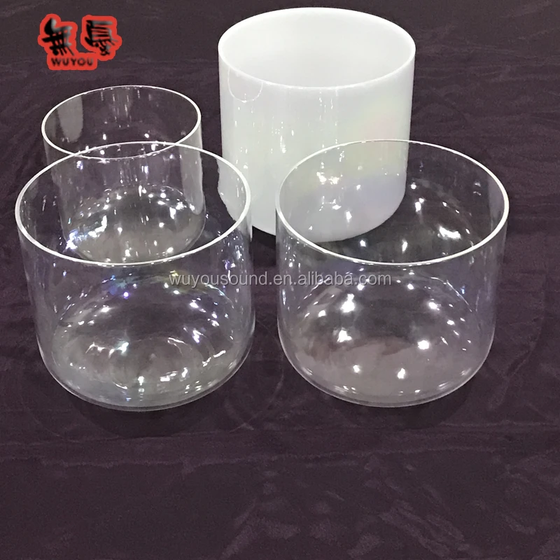
Platinum Fusion Rainbow color Quartz Crystal singing bowl 