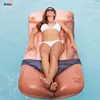 factory wholesale giant PVC inflatable bikini sexy macho man pool float