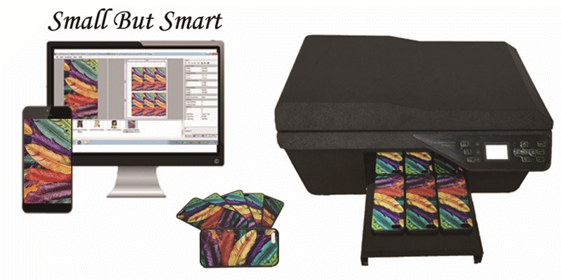 Upgraded AMJ L800 A4 size phone cover printing machine