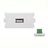 48*24mm USB Module wall outlet usb euro usb wall plate faceplate switch from Lulink China