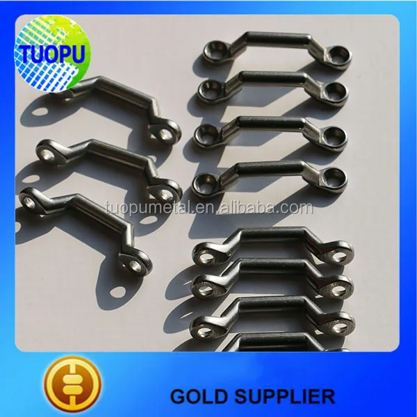 4 Pack Strap Pad Eyes For Yachts And Kayaks In Marine Grade Stainless Steel - Foto 9