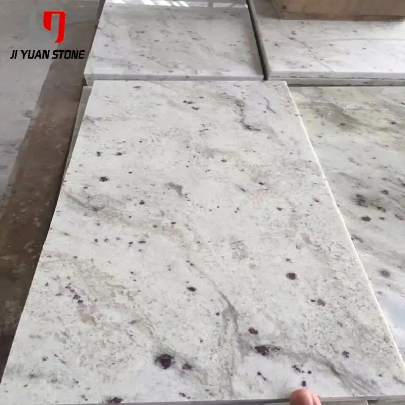 Reasonable Price Import Granite Countertop Moon White Slab Bianco Granite Countertop Moon White Slab