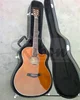 Weifang Rebon 39 inch solid cedar&flamed maple acoustic electric guitar with fishman EQ