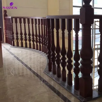 Interior Decorative Stair Wood Railing Buy Wood Railing Stair Wood Railing Stair Railing Product On Alibaba Com