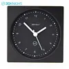 Hot Sale Contemporary Black Square Desk Concrete Clock With Logo