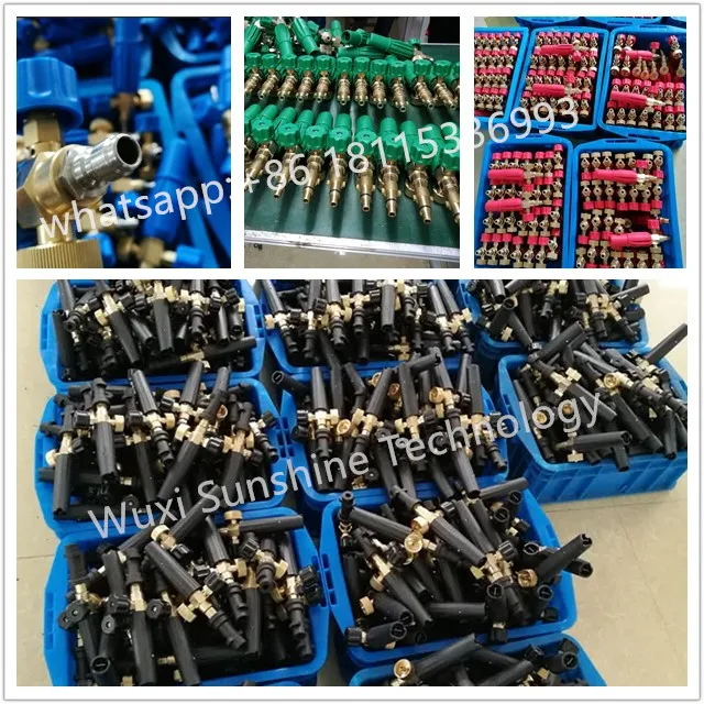Hih pressure car washer High Pressure Washer Parts 2L bottle plastic connector snow foam lance